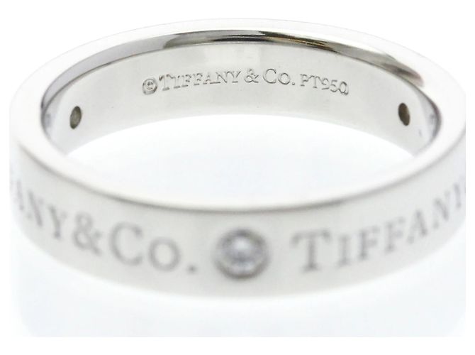 Fede Tiffany & Co. Classic 3 Diamanti Platino e diamanti Argento - vista 7