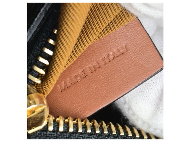 Céline Tote Verticale Triomphe Celine in Tela Cerata Small Marrone - vista 7