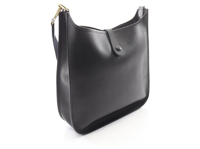 Hermès Borsa a tracolla Hermes Evelyne 1 GM Nero - vista 2