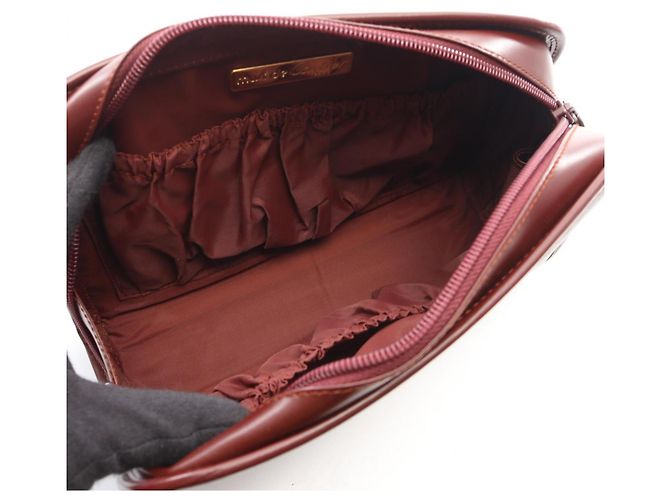 Borsa a mano clutch Cartier Must Line Second Bag Bordò - vista 3