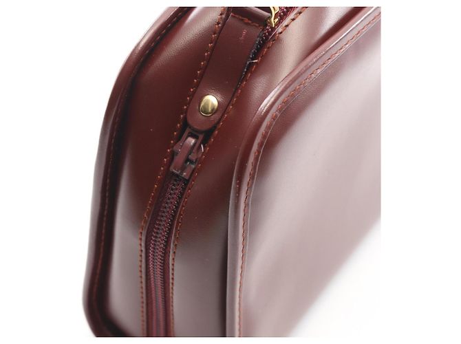 Borsa a mano clutch Cartier Must Line Second Bag Bordò - vista 9
