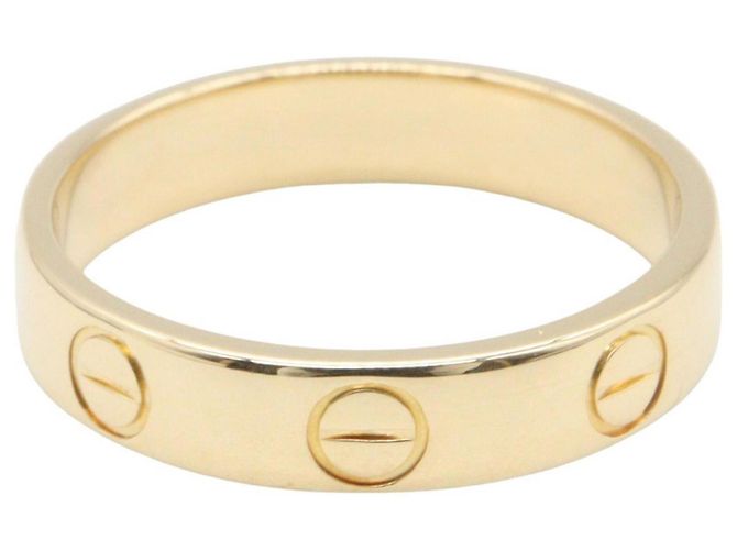 Anello Mini Love di Cartier in oro giallo 18K D'oro - vista 2