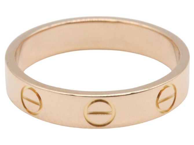 Anello Mini Love in oro rosa 18K Cartier D'oro - vista 2