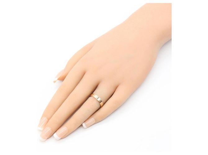 Anello Mini Love Cartier in oro rosa 18K D'oro - vista 6