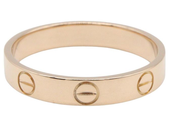 Anello Cartier Mini Love in oro rosa 18K D'oro - vista 2