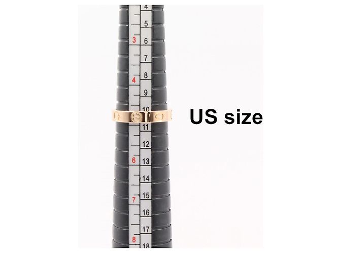 Anello Mini Love Cartier in oro rosa 18K D'oro - vista 5