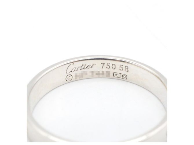 Cartier Mini Love Ring aus 18K Weißgold Golden - Ansicht 3