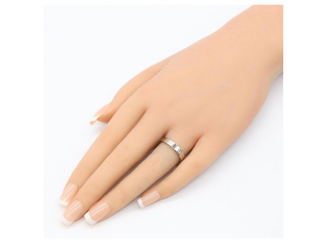 Cartier Mini Love Ring in 18K White Gold Golden - view 6