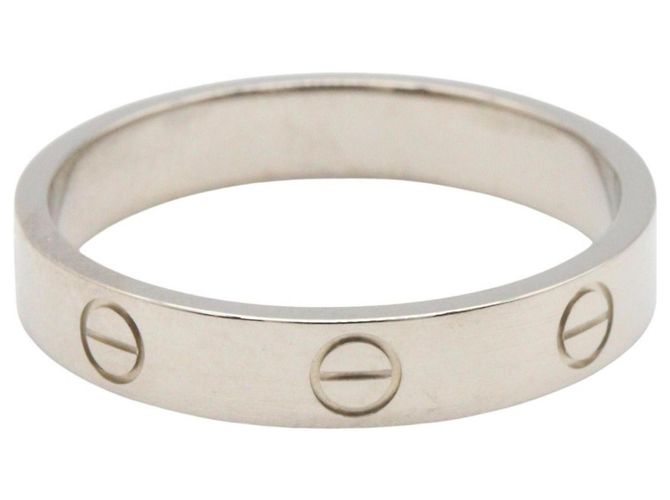 Anello Cartier Mini Love in oro bianco 18K D'oro - vista 2