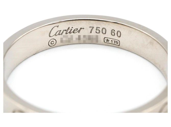 Anello Cartier Mini Love in oro bianco 18K D'oro - vista 3