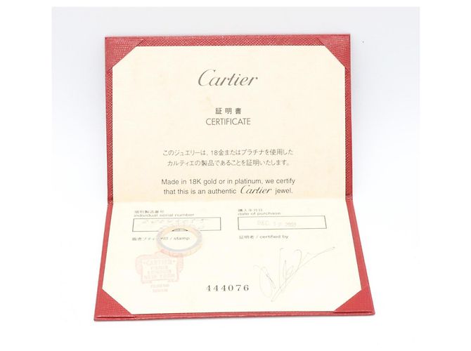 Anello Lanières Cartier in oro bianco 18K D'oro - vista 7