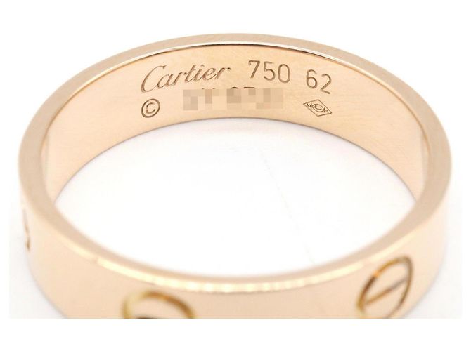 Anello Love di Cartier in oro rosa 18K D'oro - vista 3