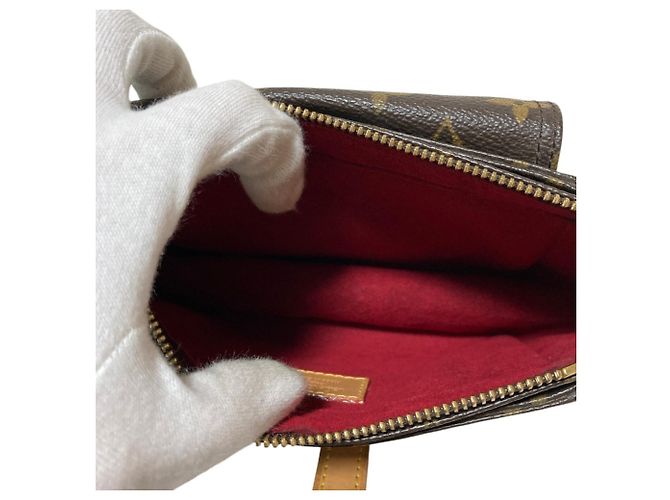 Borsa a Spalla Louis Vuitton Vivacite PM Monogram Marrone Monogramma - vista 10