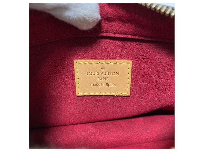Borsa a Spalla Louis Vuitton Vivacite PM Monogram Marrone Monogramma - vista 7