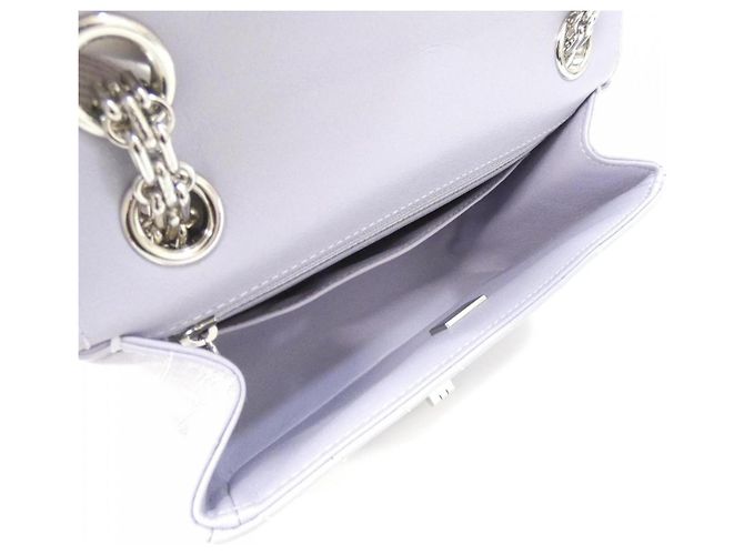 Chanel AS0874 Schultertasche aus hellviolettem Leder Lila - Ansicht 8