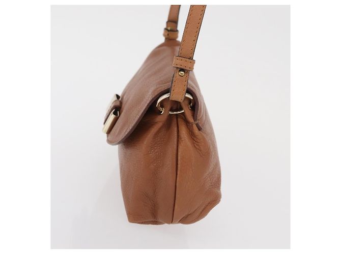 Chloé Chloe Lily Leather Marrone - vista 3