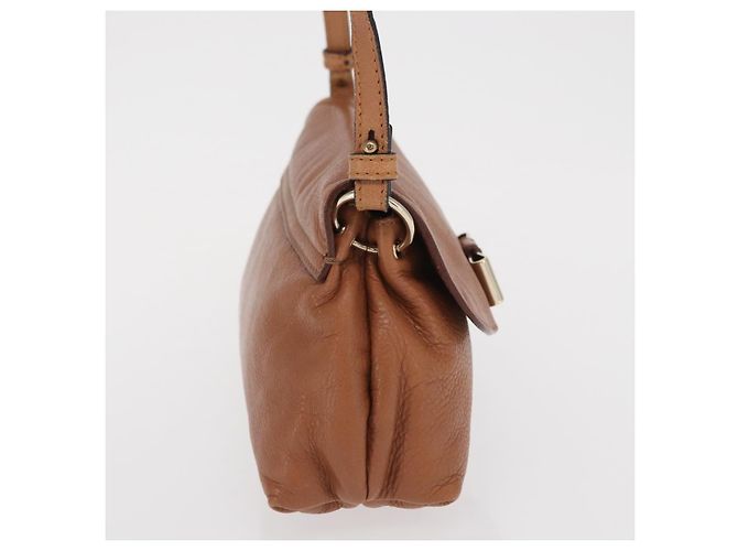 Chloé Chloe Lily Leather Marrone - vista 4