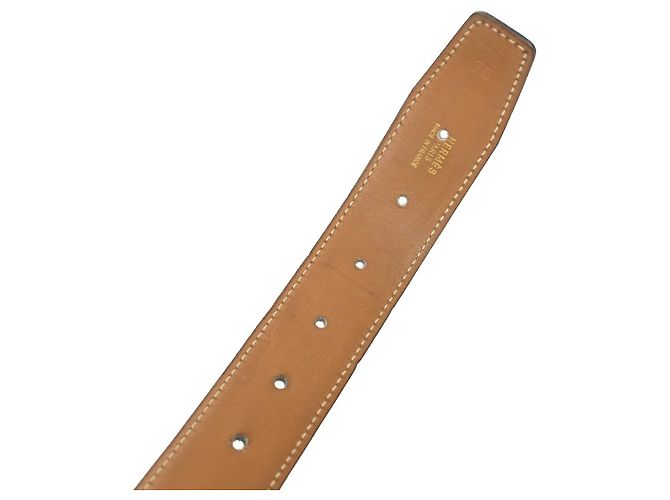 Hermès Hermes Constance Reversible Belt Leather Medium Black - view 7