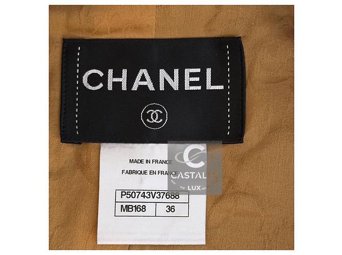 Chanel Paris Dubai Ribbon Tweed-Jacke Cruise 2015 - Ansicht 7