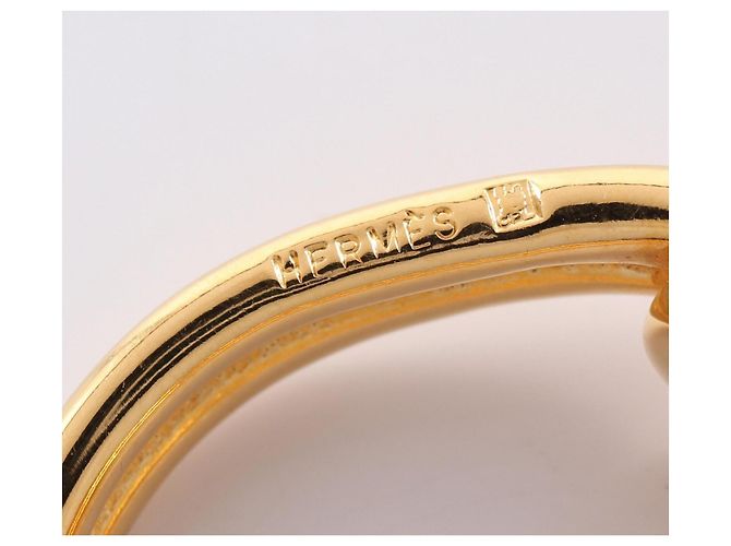 Hermès Hermes Atame Schalring in Goldton Golden - Ansicht 3