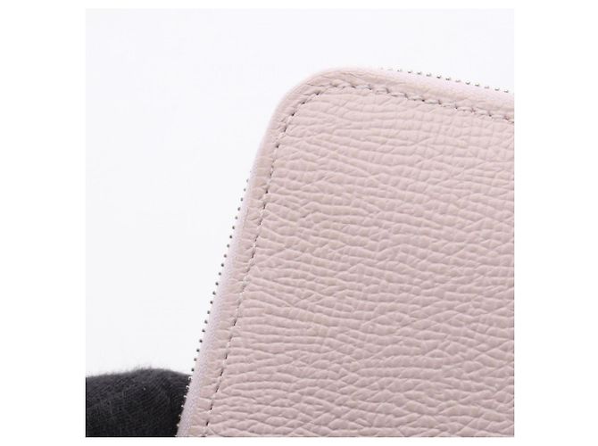 Hermès Cartera redonda de seda Azap Compact Hermes Rosa - vista 8