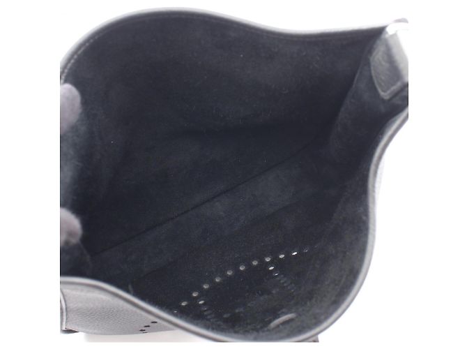 Hermès Borsa a Spalla Hermes Evelyne 3 PM Nero - vista 3