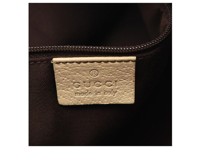 Borsa Tote Abbey GG Canvas Gucci Beige Crudo - vista 4