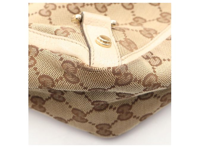 Borsa Tote Abbey GG Canvas Gucci Beige Crudo - vista 5