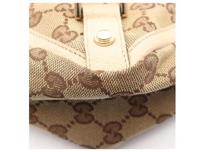 Borsa Tote Abbey GG Canvas Gucci Beige Crudo - vista 6