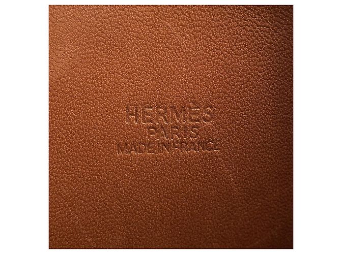 Hermès Borsa Hermes Bolide 31 in pelle Gold Courchevel D'oro - vista 17