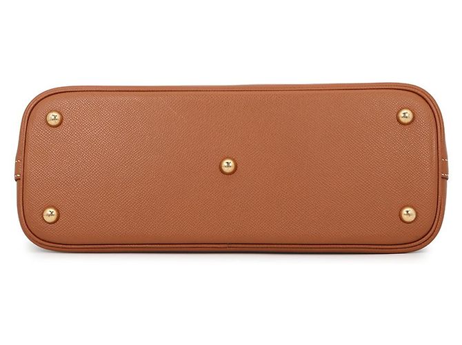 Hermès Borsa Hermes Bolide 31 in pelle Gold Courchevel D'oro - vista 3