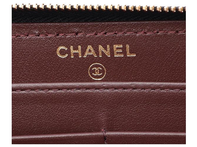 Chanel Classic Long Zip Wallet Schwarz - Ansicht 4
