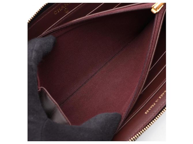 Chanel Classic Long Zip Wallet Schwarz - Ansicht 6