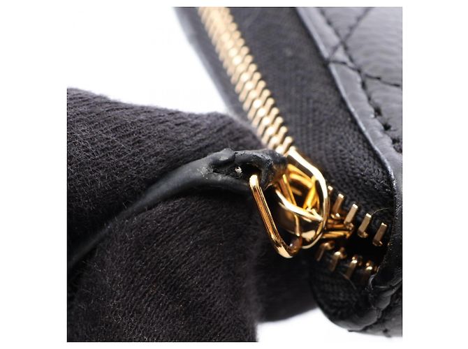 Chanel Classic Long Zip Wallet Schwarz - Ansicht 7