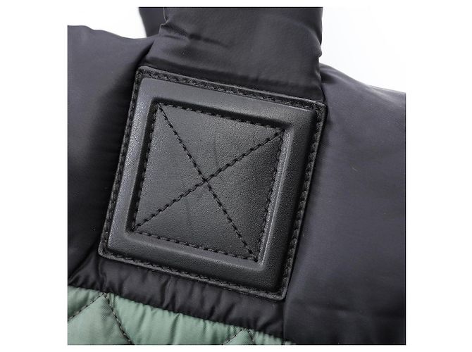 Borsa Tote Chanel Coco Cocoon MM Nero Verde - vista 10