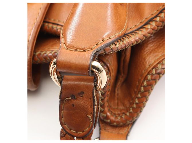 Borsa a Spalla Gucci Marrakech Marrone - vista 7