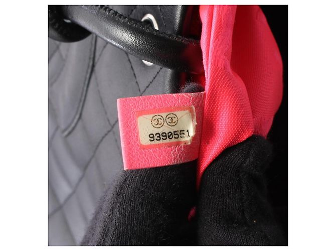 Borsa tote media della linea Cambon di Chanel Nero - vista 5
