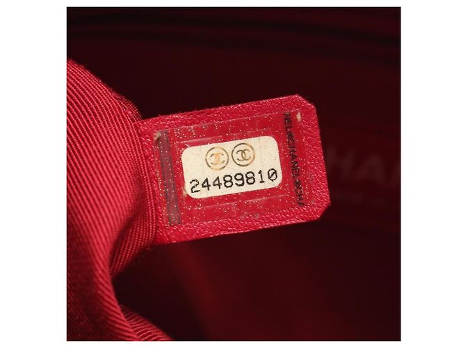 Bolso Chanel Gabrielle de Large Hobo Roja Púrpura Azul marino - vista 5