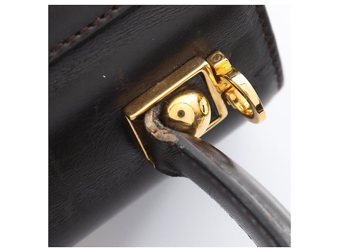 Borsa a mano 2-Way Gancini Salvatore Ferragamo Marrone - vista 11