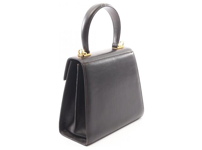 Borsa a mano 2-Way Gancini Salvatore Ferragamo Marrone - vista 2