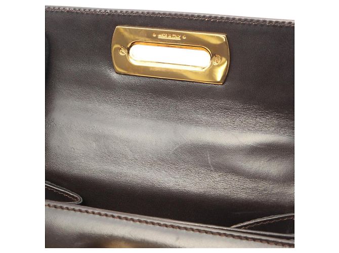Borsa a mano 2-Way Gancini Salvatore Ferragamo Marrone - vista 6