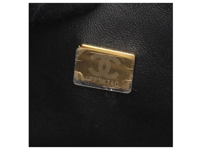 Chanel Double Flap Bicolor Schultertasche Schwarz Weiß - Ansicht 5