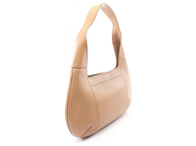 Borsa a tracolla Salvatore Ferragamo Gancini Beige - vista 2