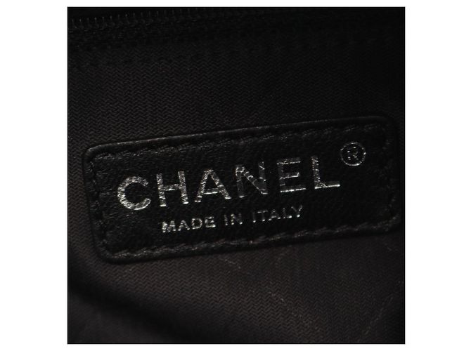 Borsa Bowling Airline Chanel Nero Bianco - vista 4