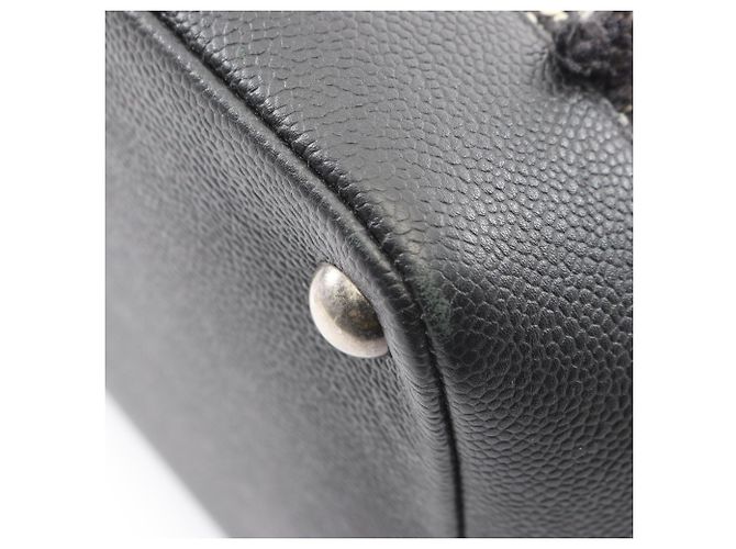 Borsa Bowling Airline Chanel Nero Bianco - vista 6