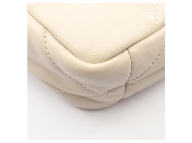 Chanel 19 Dixneuf Handtasche aus gestepptem Lammleder Roh - Ansicht 6