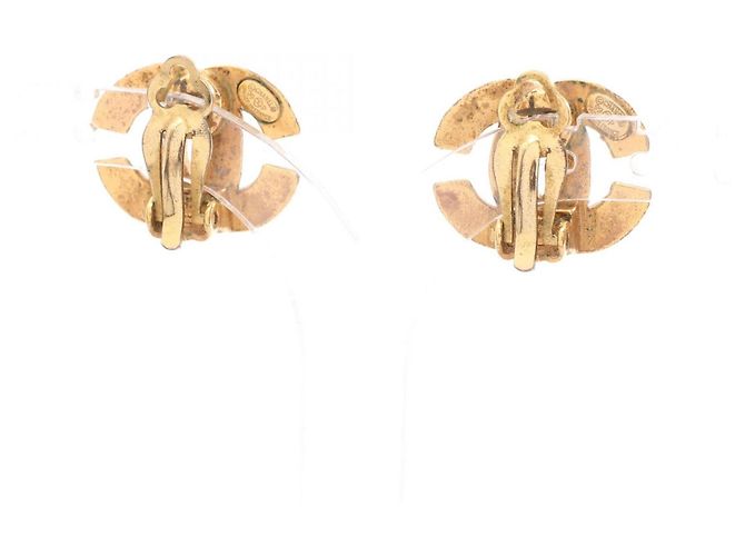 Orecchini a clip placcati in oro Chanel D'oro - vista 2