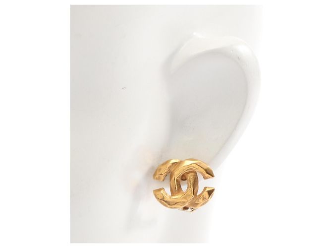 Orecchini a clip placcati in oro Chanel D'oro - vista 4