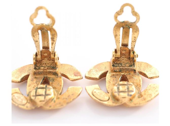 Orecchini a clip placcati in oro Chanel D'oro - vista 6
