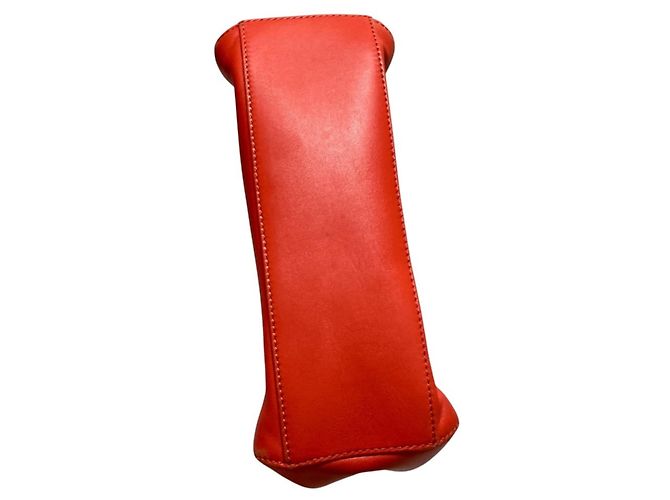 Fendi Peekaboo Mini Lederhandtasche Orange - Ansicht 8
